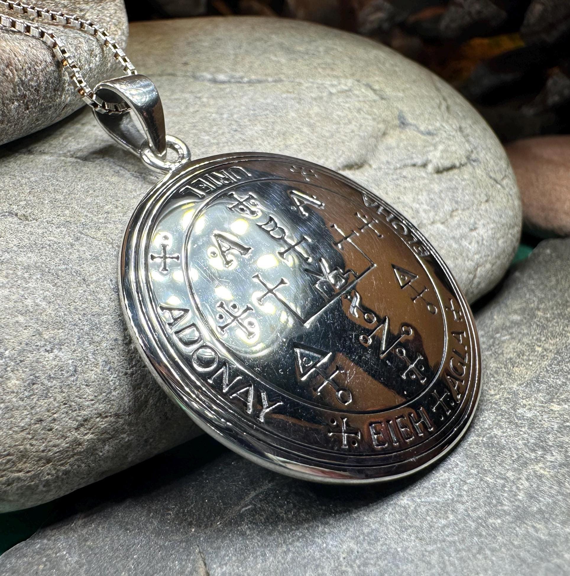 Large Archangel Uriel Sigil Pendant