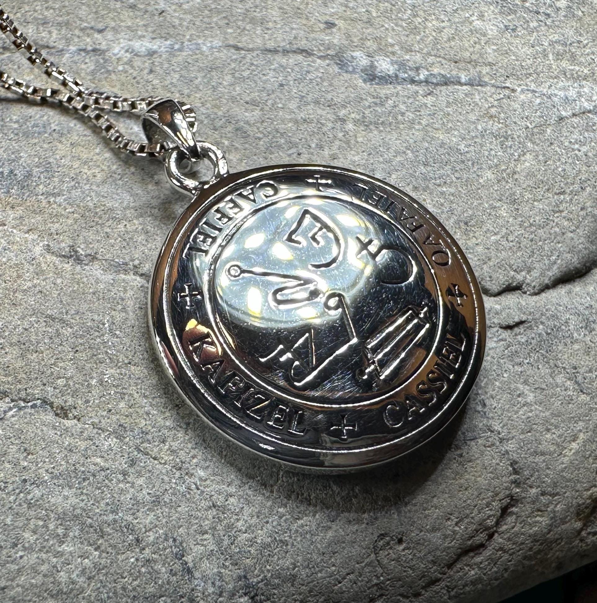 Archangel Cassiel Sigil Pendant