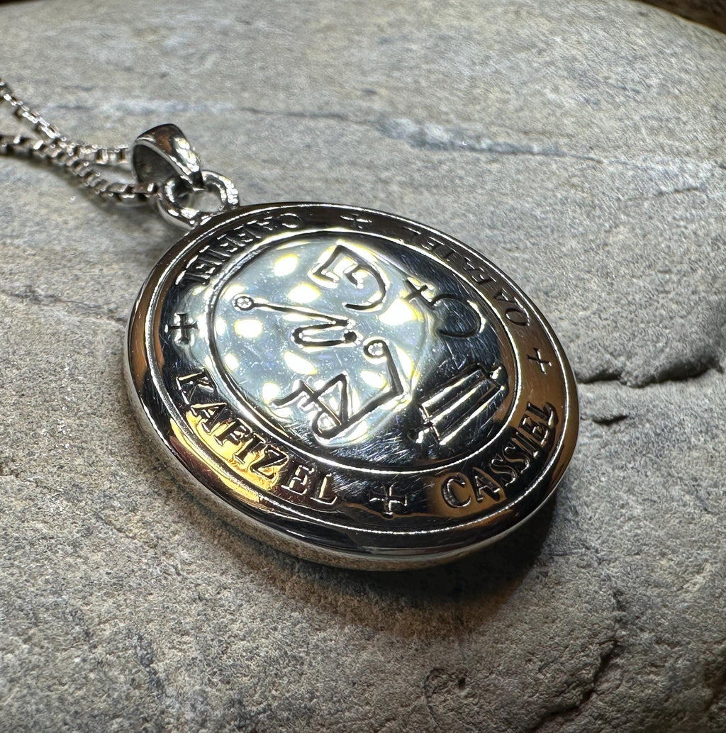 Archangel Cassiel Sigil Pendant