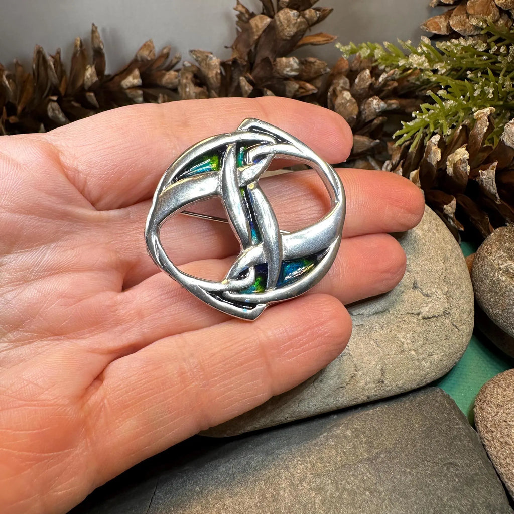 Camila Celtic Knot Brooch