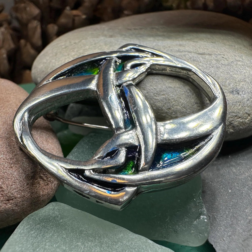 Camila Celtic Knot Brooch