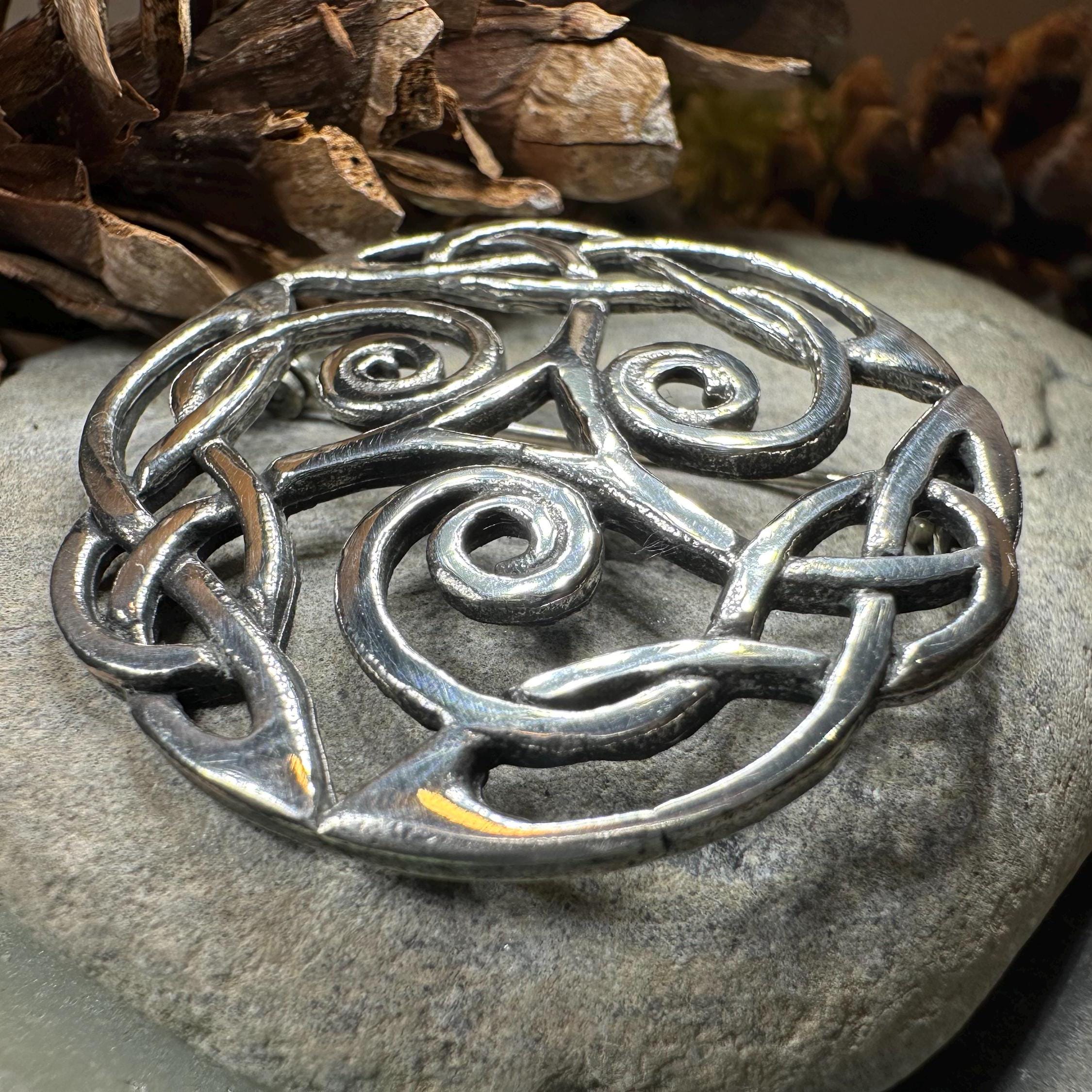 Celtic Wind Brooch