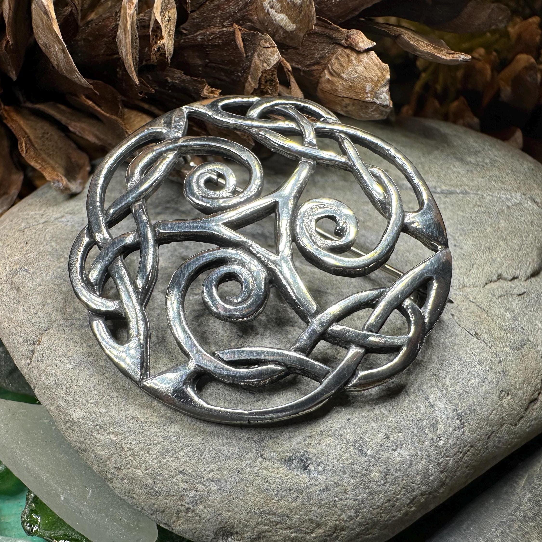 Celtic Wind Brooch