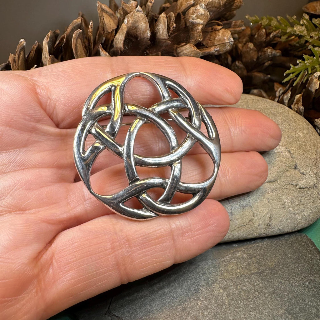 Emblem Celtic Knot Brooch