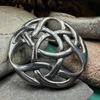 Emblem Celtic Knot Brooch