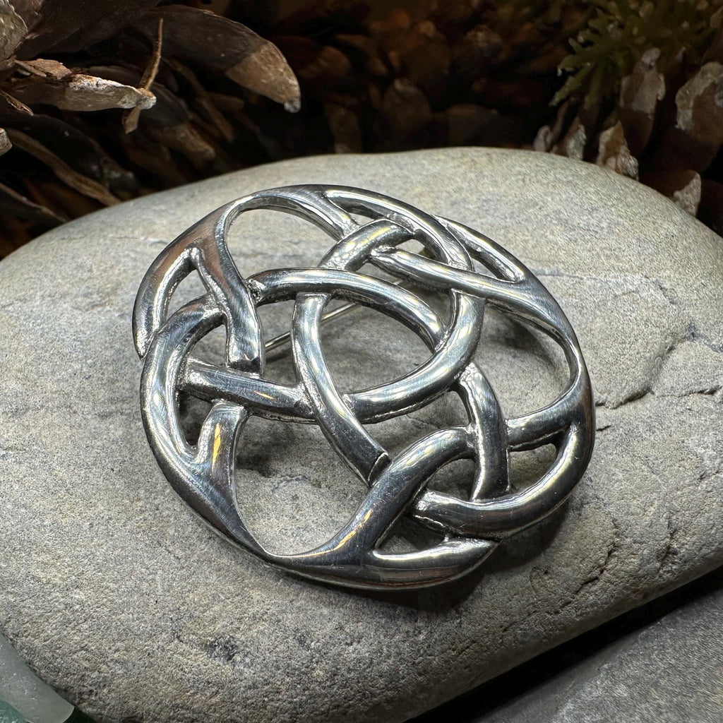 Emblem Celtic Knot Brooch