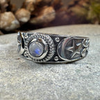 Locasta Crescent Moon Ring