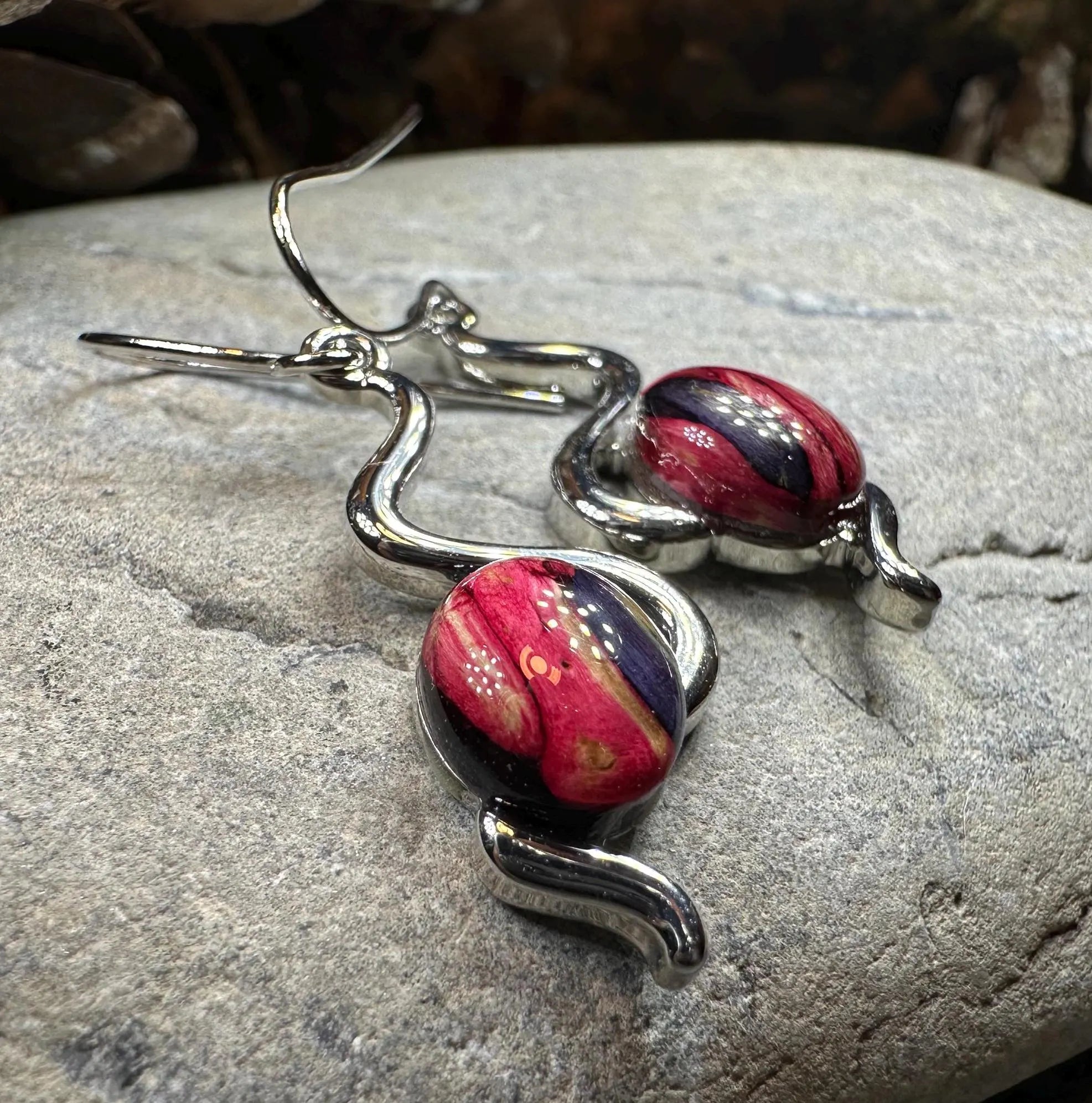 Heathergems Celtic Wiggle Earrings