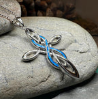 Infinity Celtic Cross Necklace