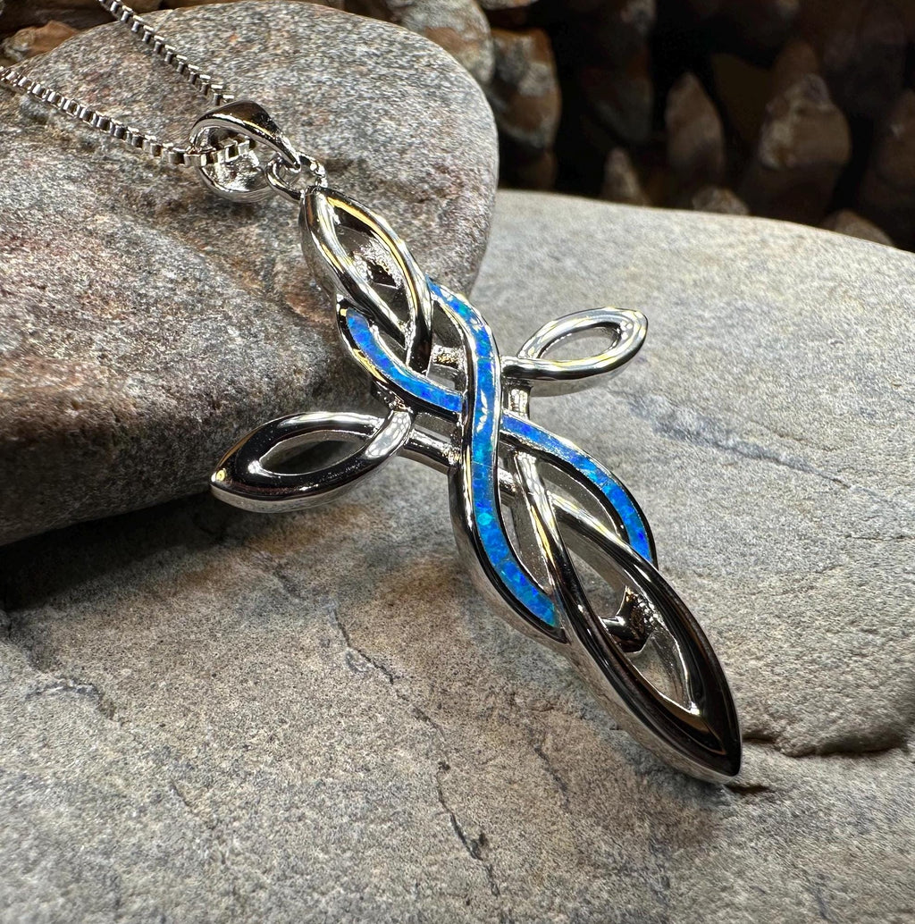 Infinity Celtic Cross Necklace