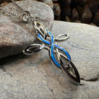 Infinity Celtic Cross Necklace
