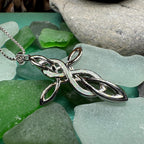 Infinity Celtic Cross Necklace
