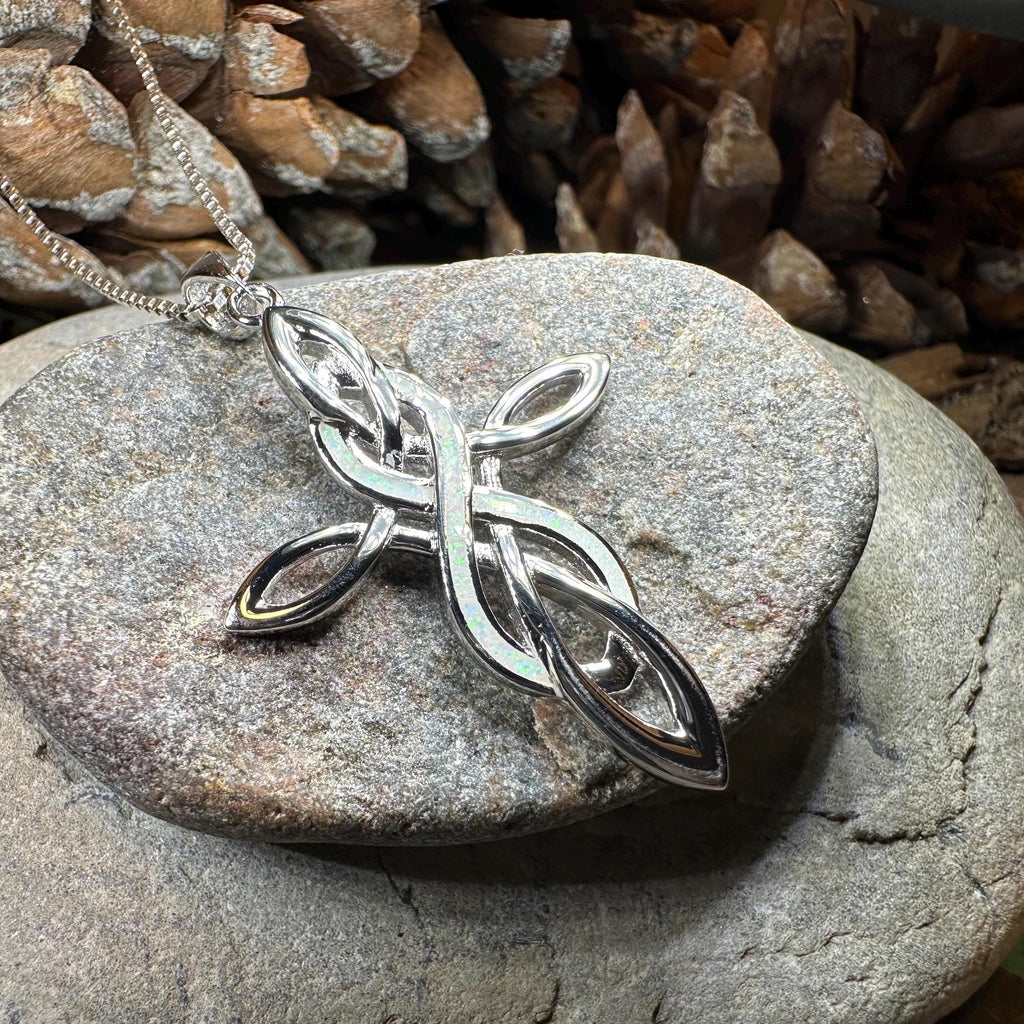Infinity Celtic Cross Necklace
