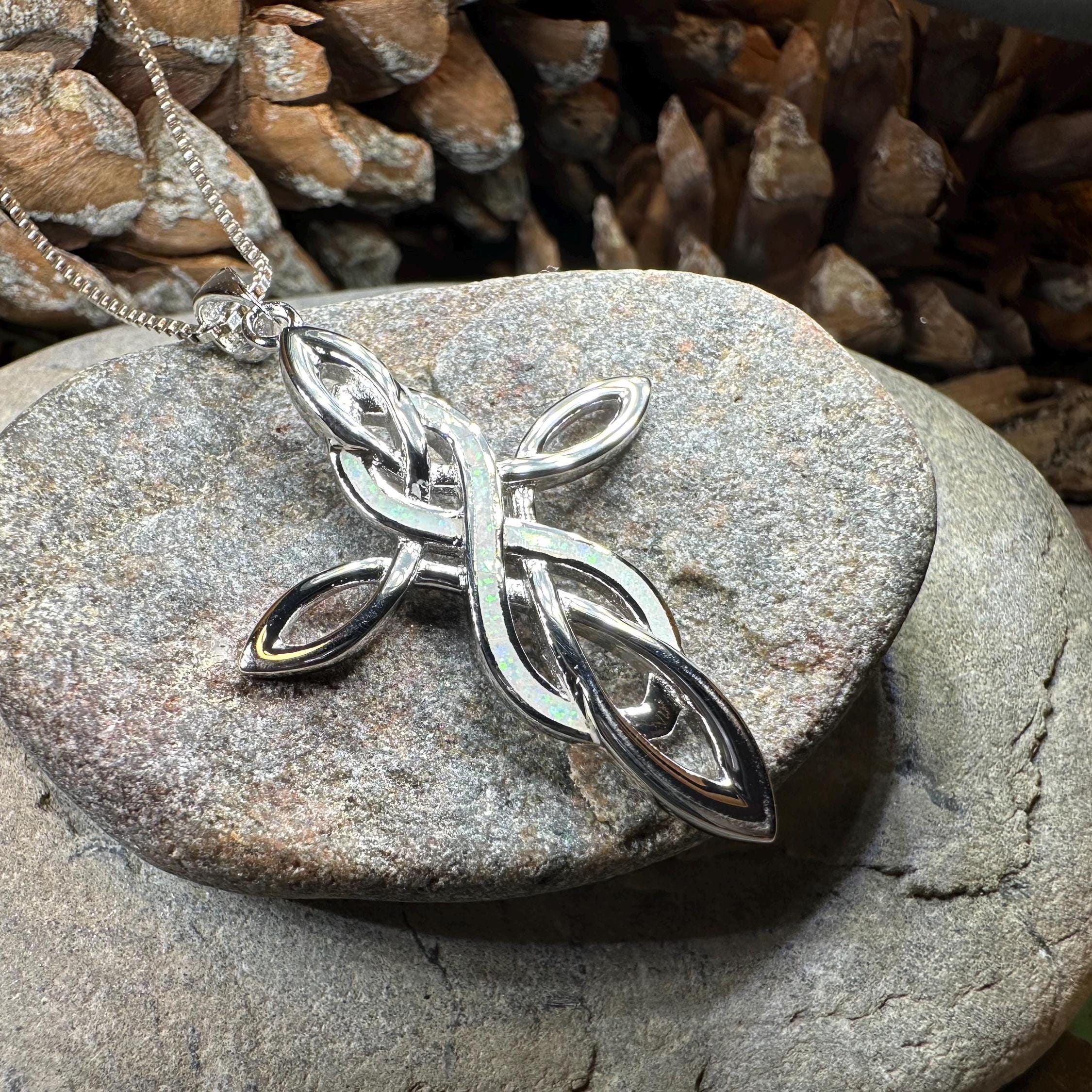 Infinity Celtic Cross Necklace