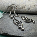 Roxie Celtic Cat Earrings