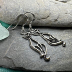 Roxie Celtic Cat Earrings