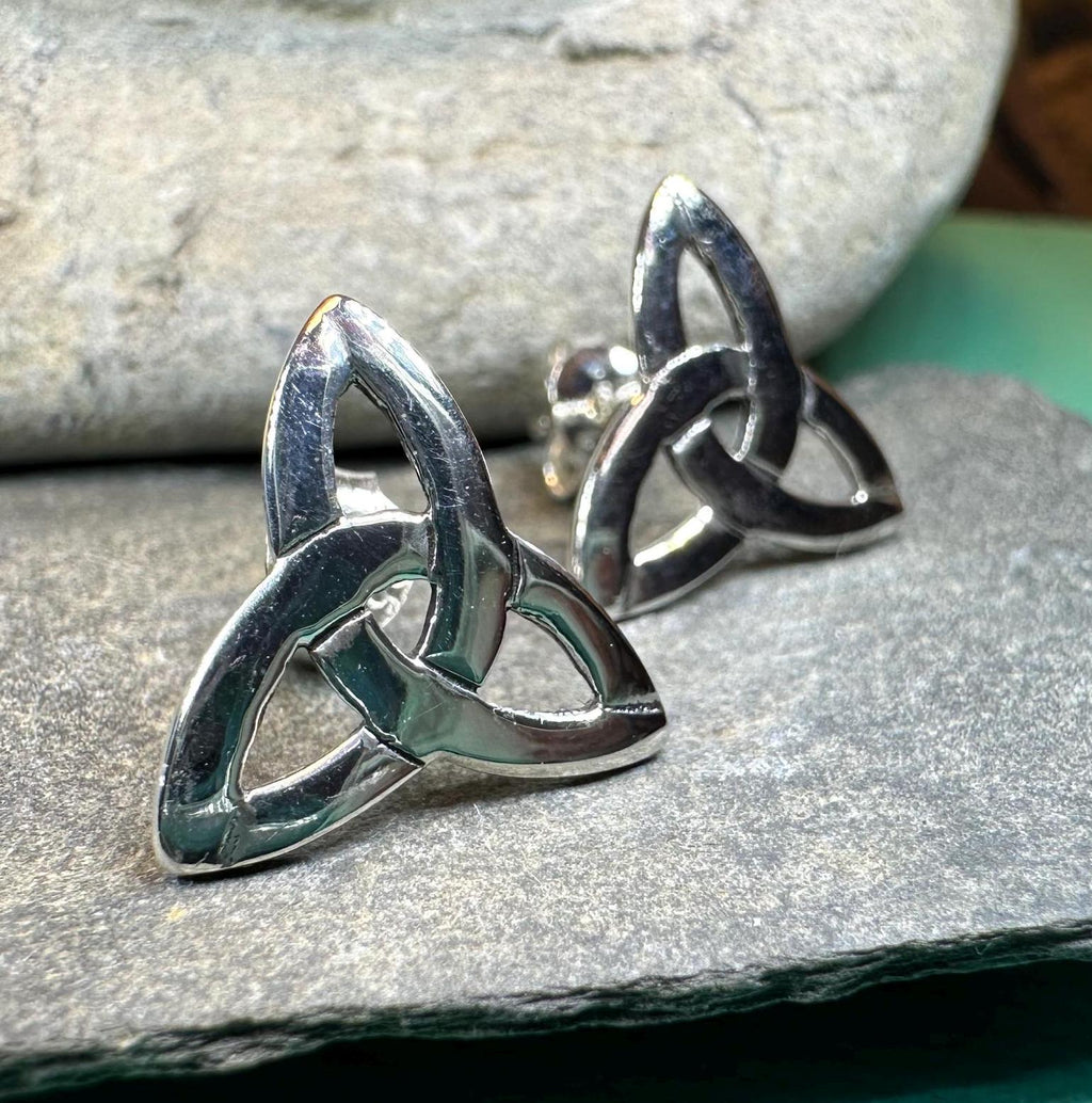 Zephyr Celtic Trinity Knot Earrings