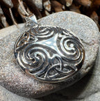 Loughcrew Celtic Spiral Necklace