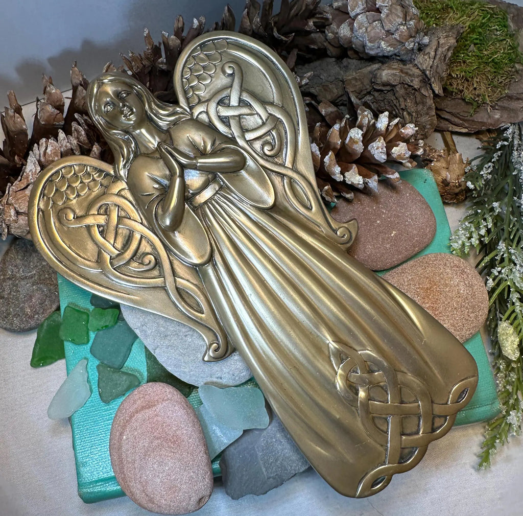 Celtic Angel Wall Plaque