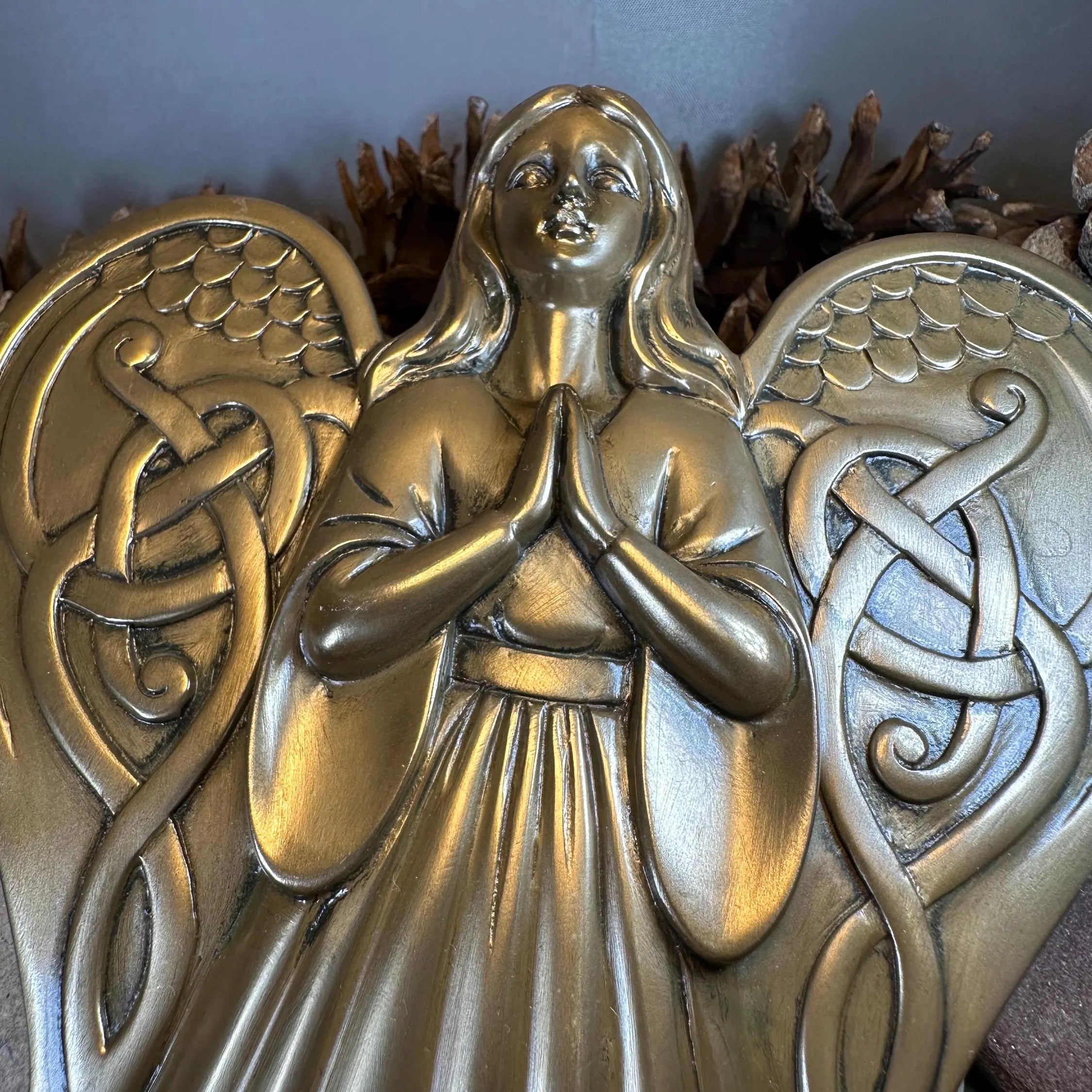 Celtic Angel Wall Plaque