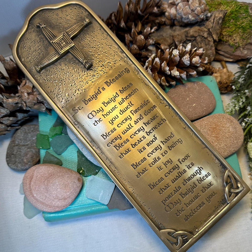 Saint Brigid's Blessing Wall Plaque