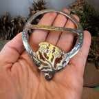 Double Thistle Scarf Ring