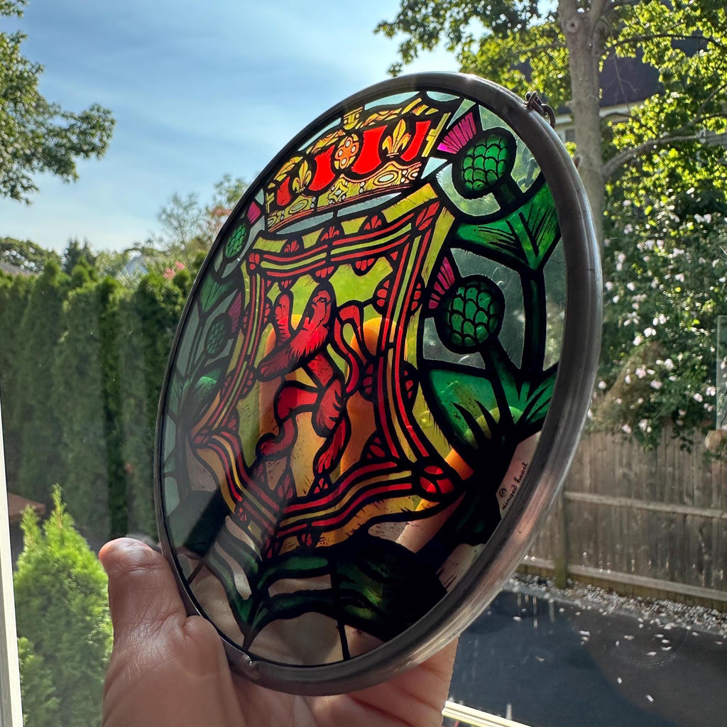 Old Town Scottish Lion Suncatcher