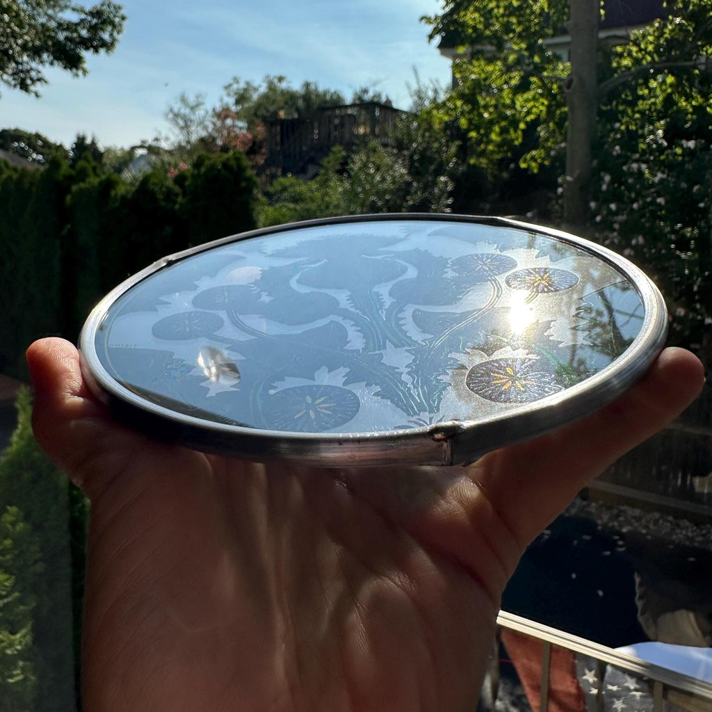 Scottish Thistle Suncatcher