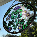 Scottish Thistle Suncatcher
