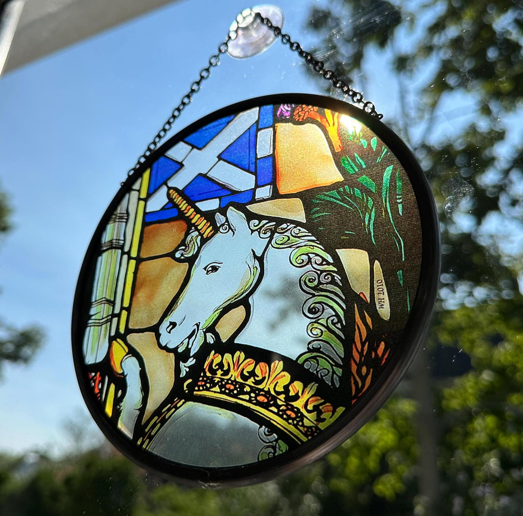 St. Giles Cathedral Scottish Unicorn Suncatcher