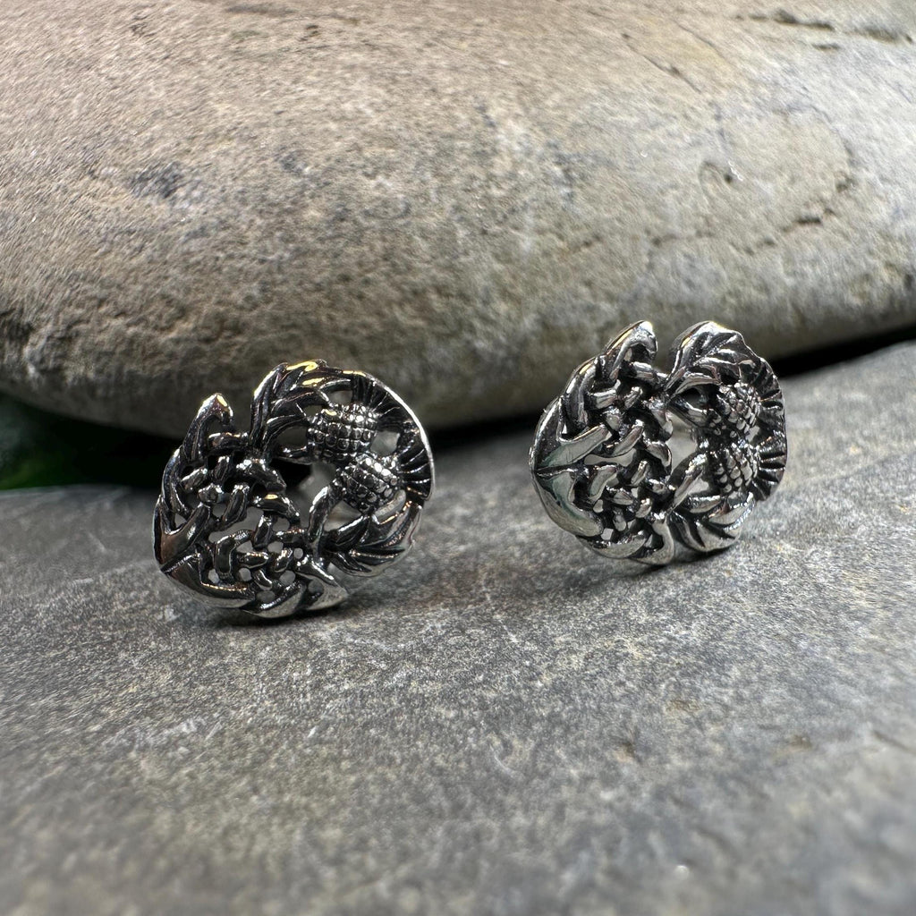 Highland Spring Thistle Earrings