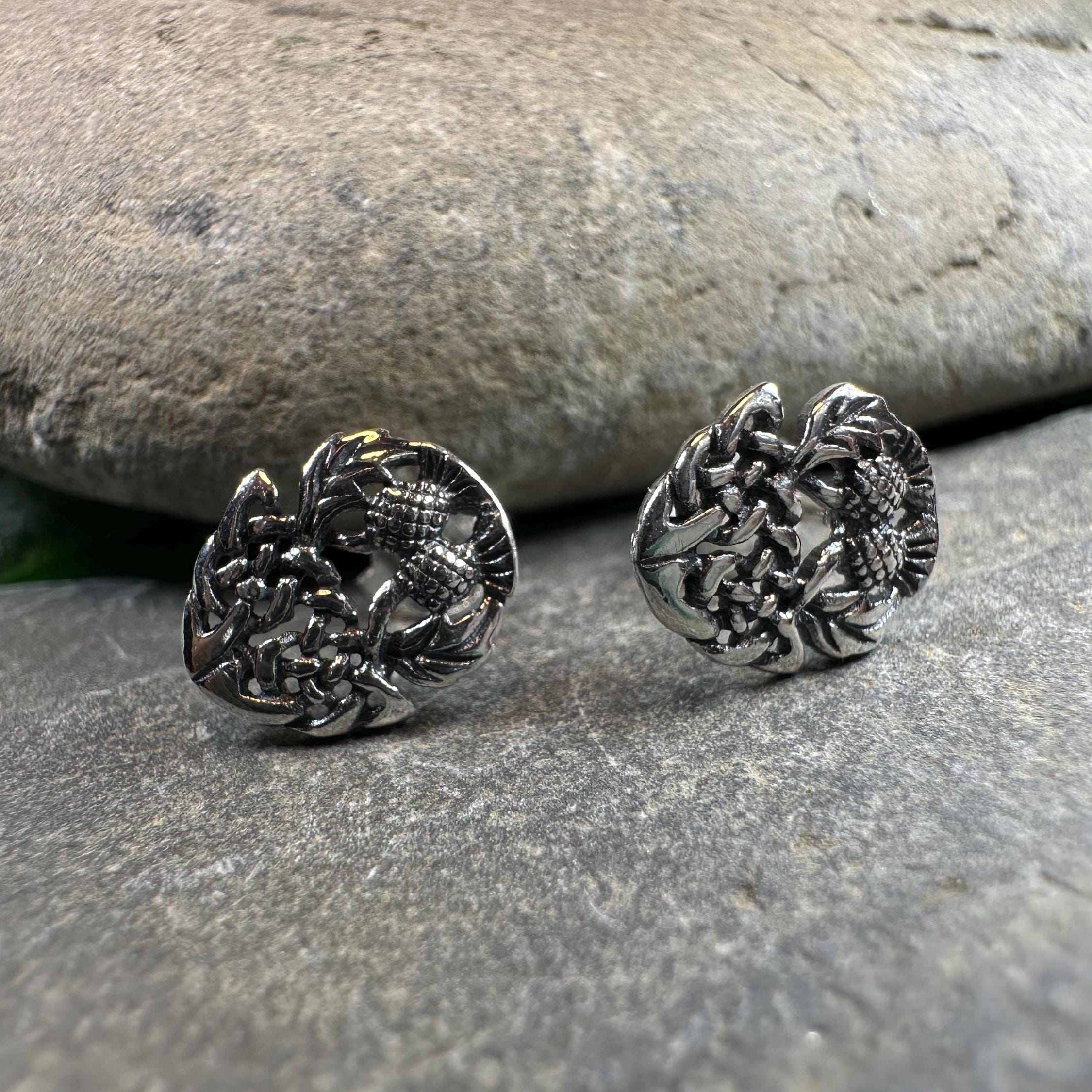 Highland Spring Thistle Earrings