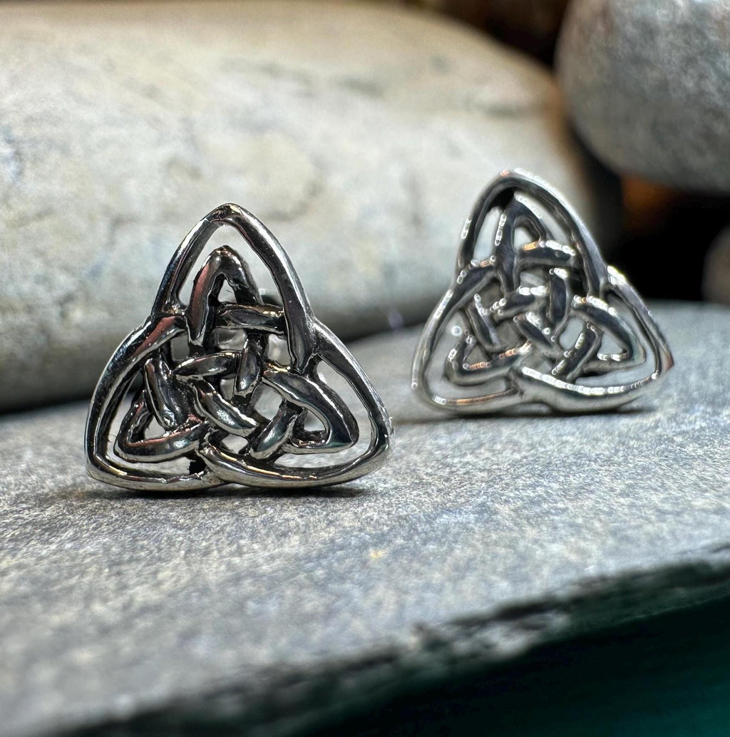 Laura Celtic Knot Stud Earrings