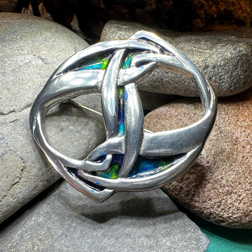 Camila Celtic Knot Brooch