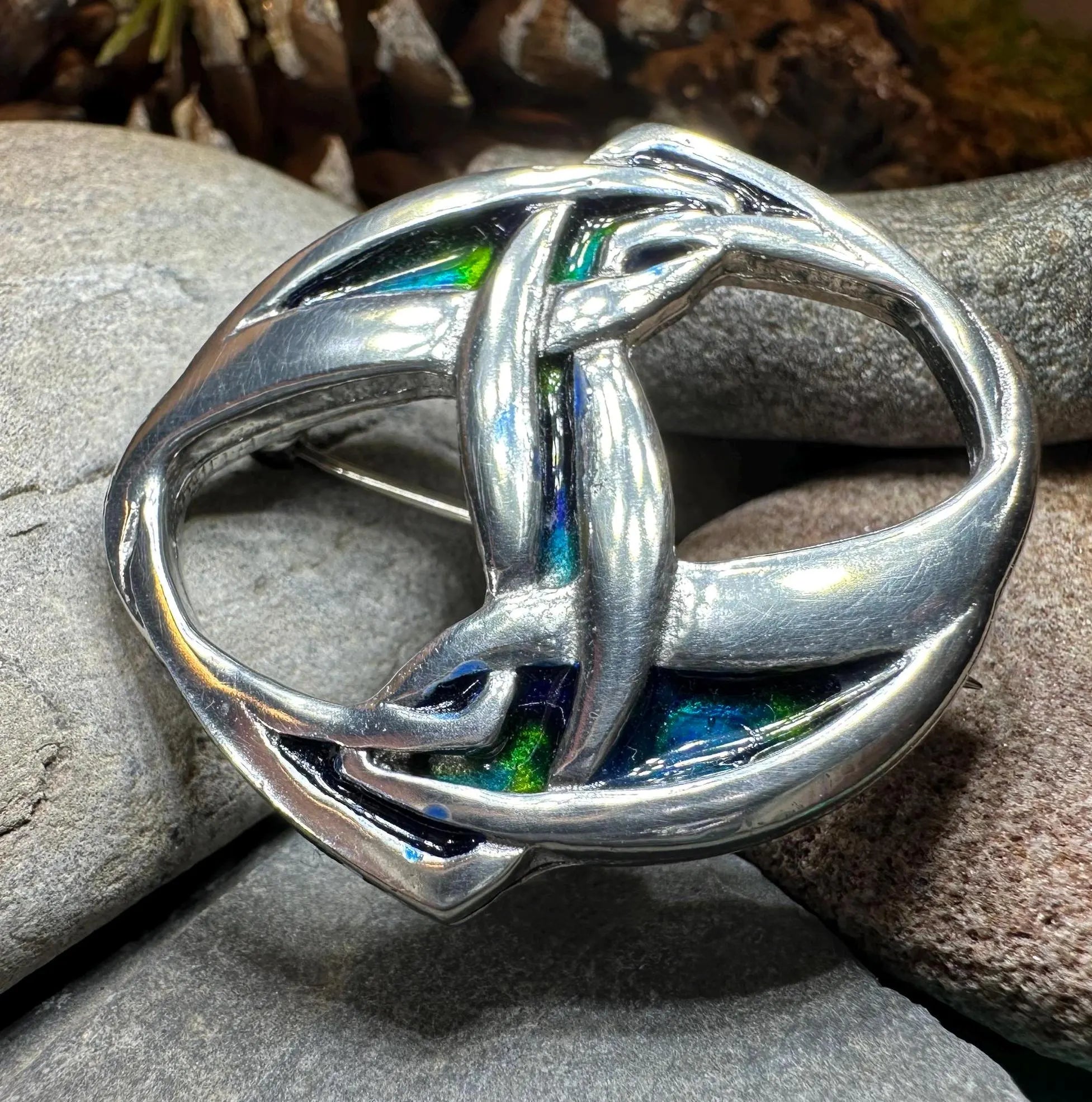 Camila Celtic Knot Brooch