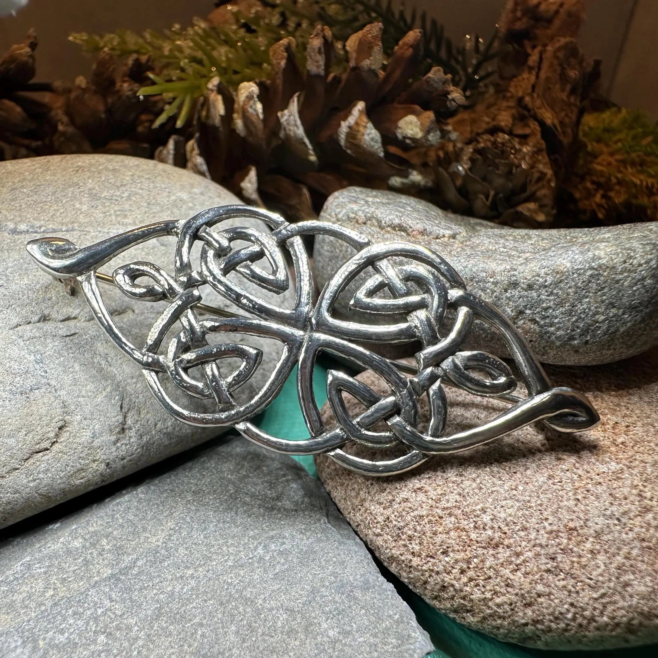 Jenna Celtic Knot Brooch