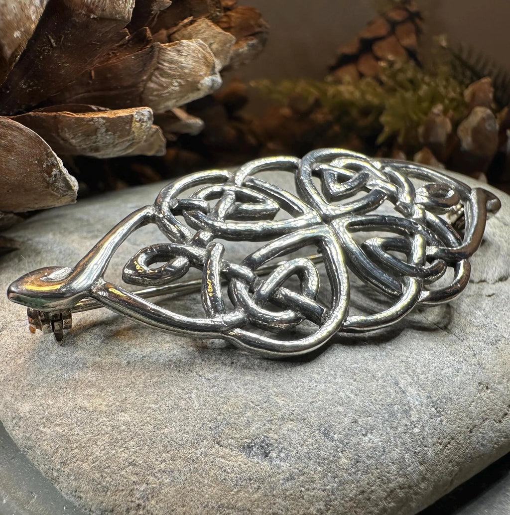 Jenna Celtic Knot Brooch