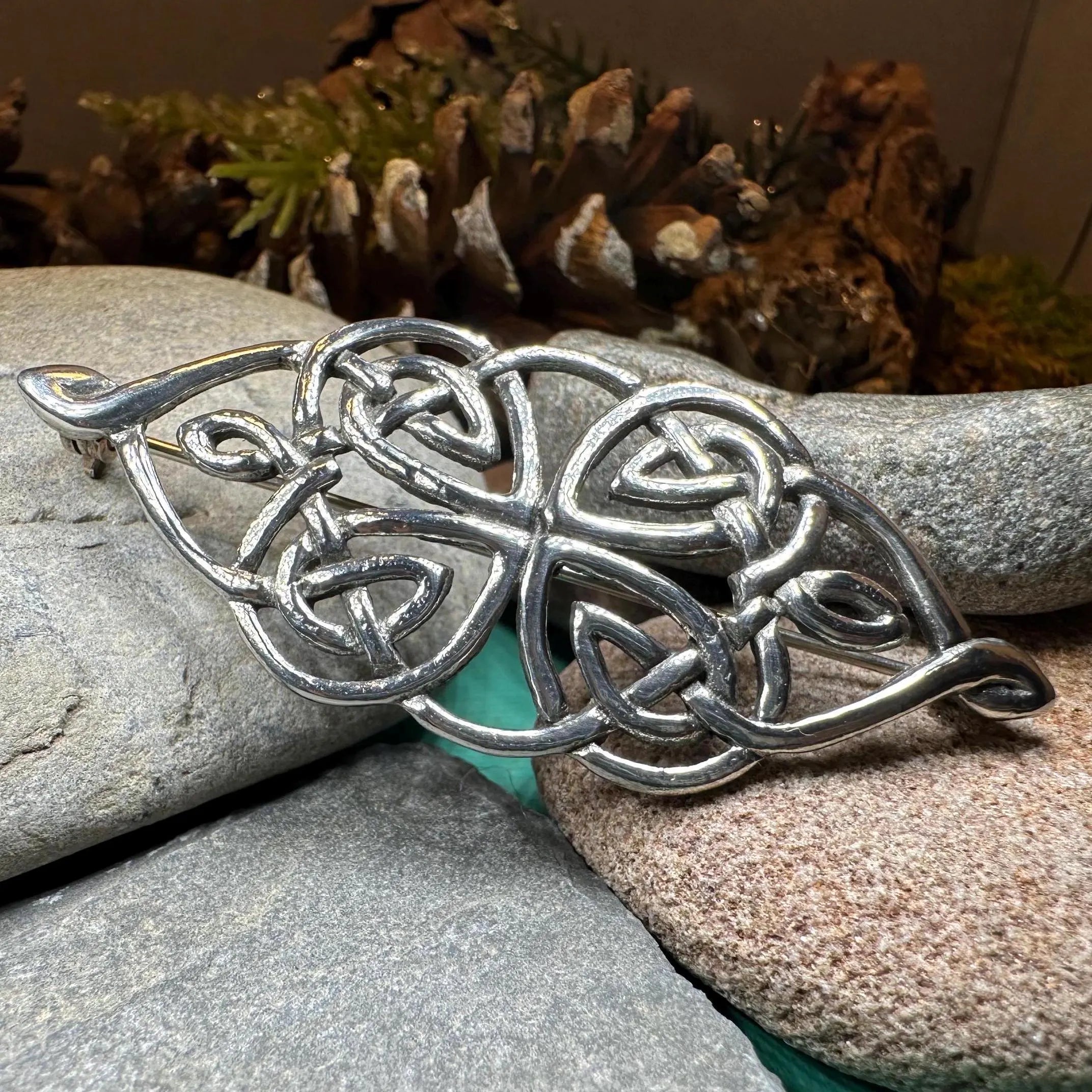 Jenna Celtic Knot Brooch