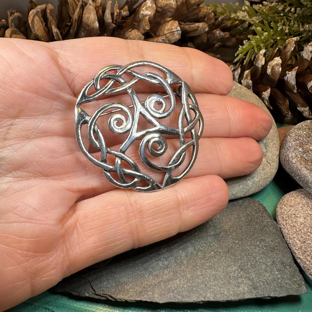 Celtic Wind Brooch