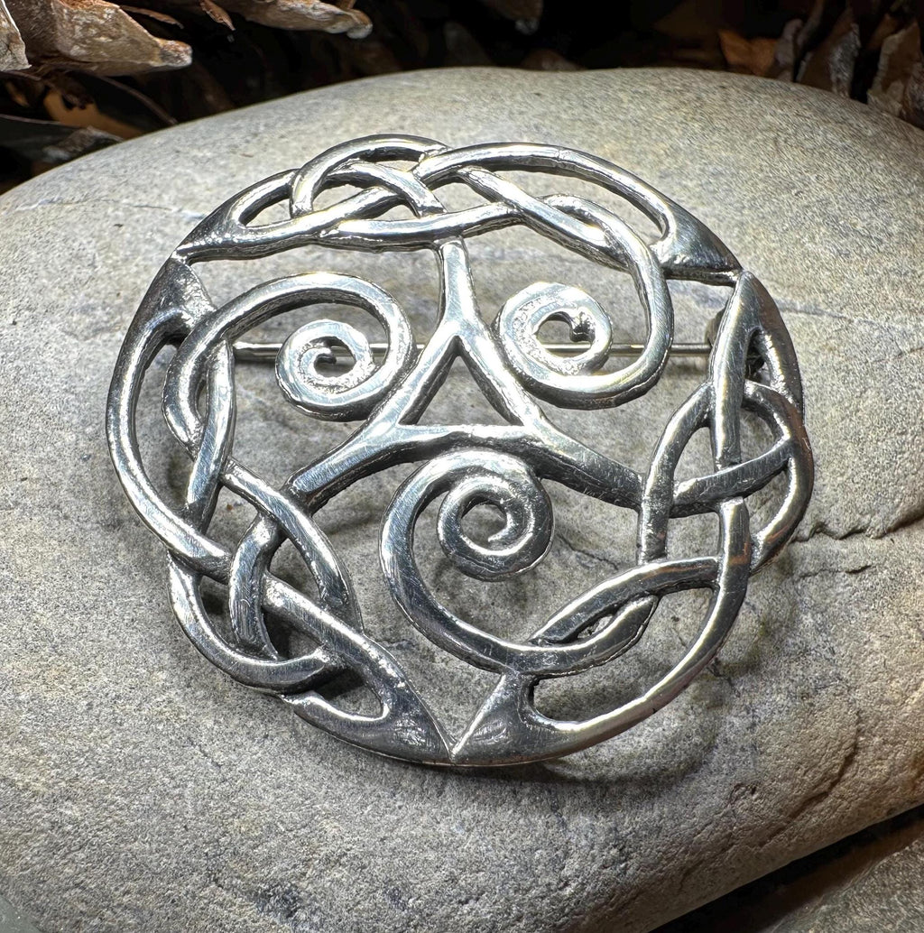 Celtic Wind Brooch