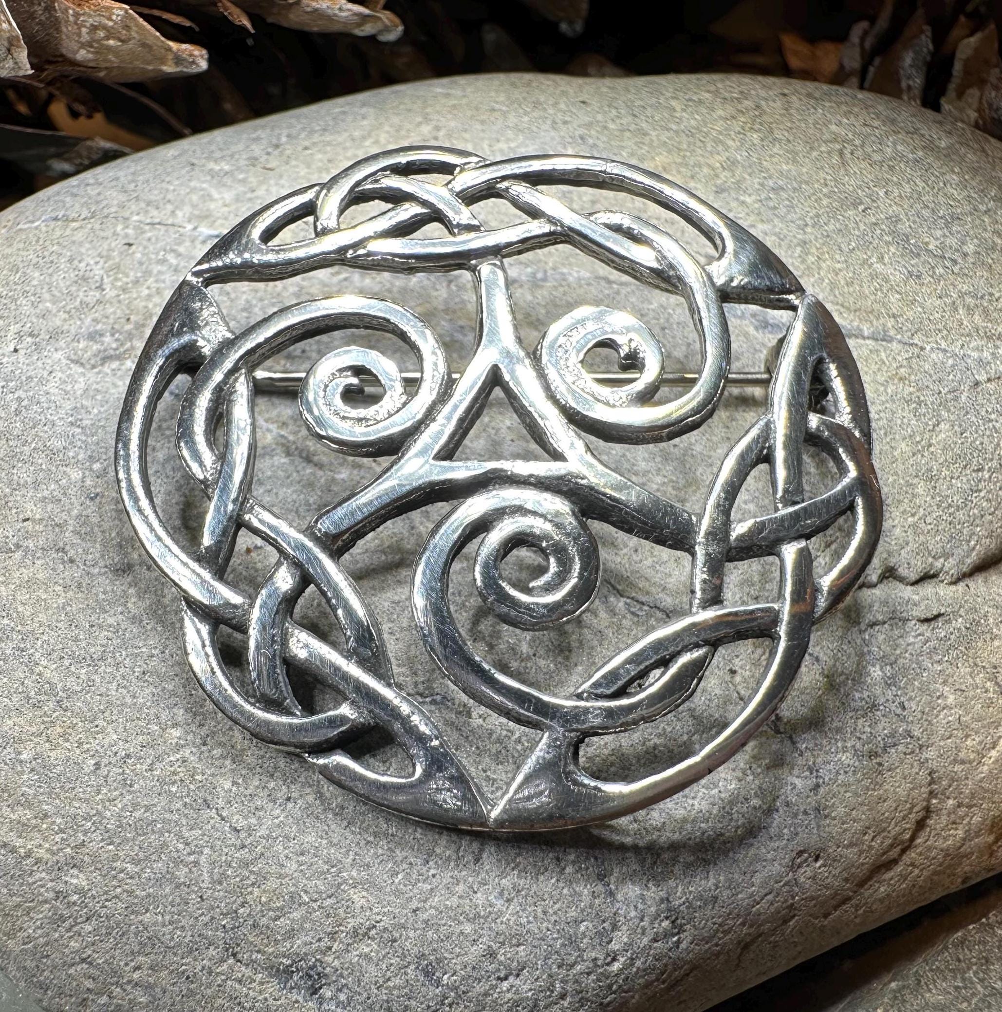 Celtic Wind Brooch
