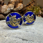 Saltire Thistle Cuff Links
