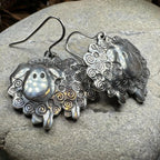 Wooly Sheep Earrings