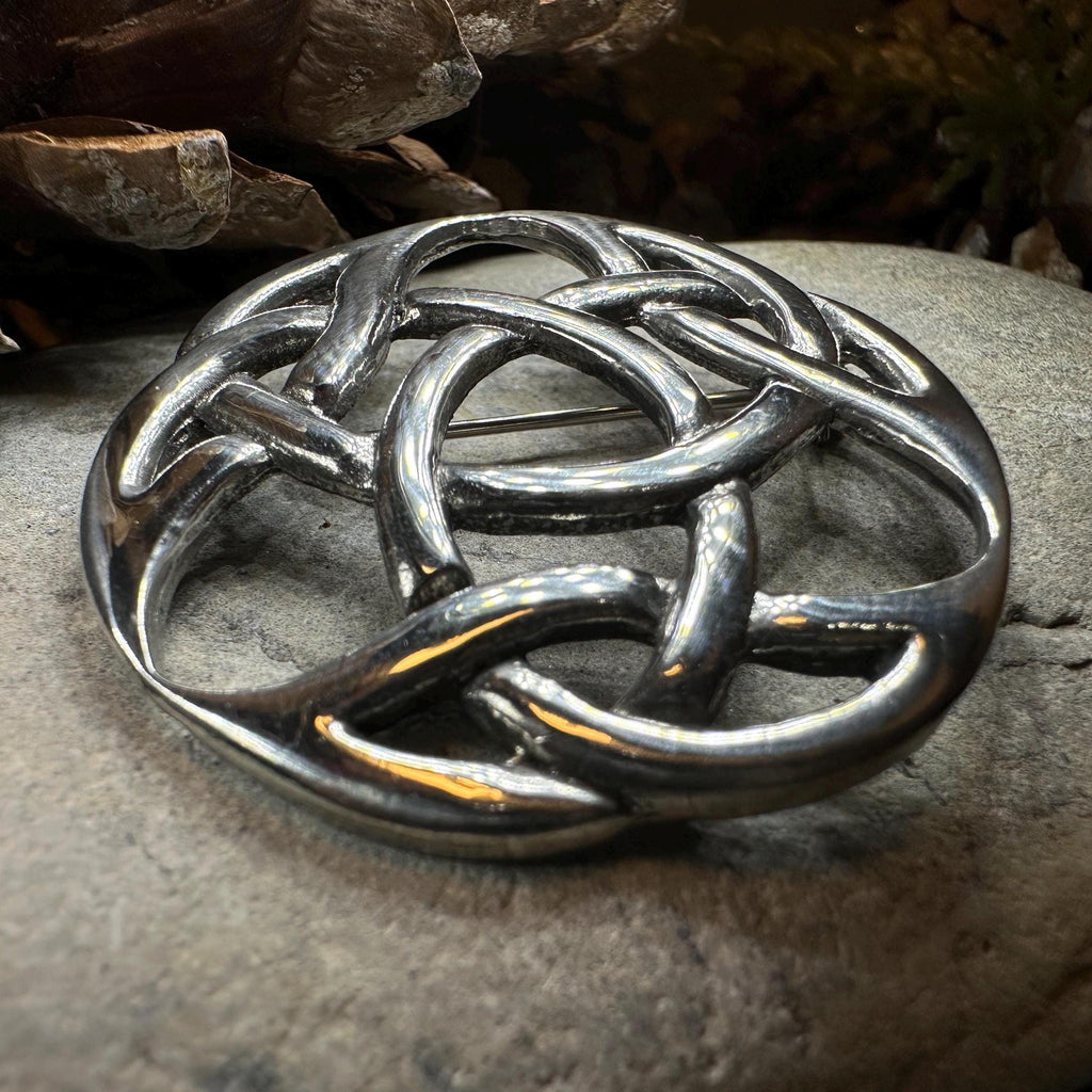 Emblem Celtic Knot Brooch