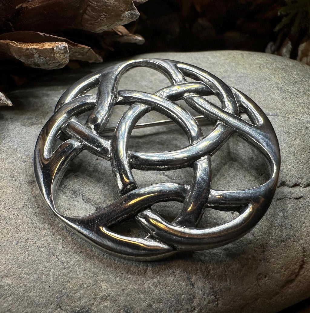 Emblem Celtic Knot Brooch