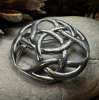 Emblem Celtic Knot Brooch