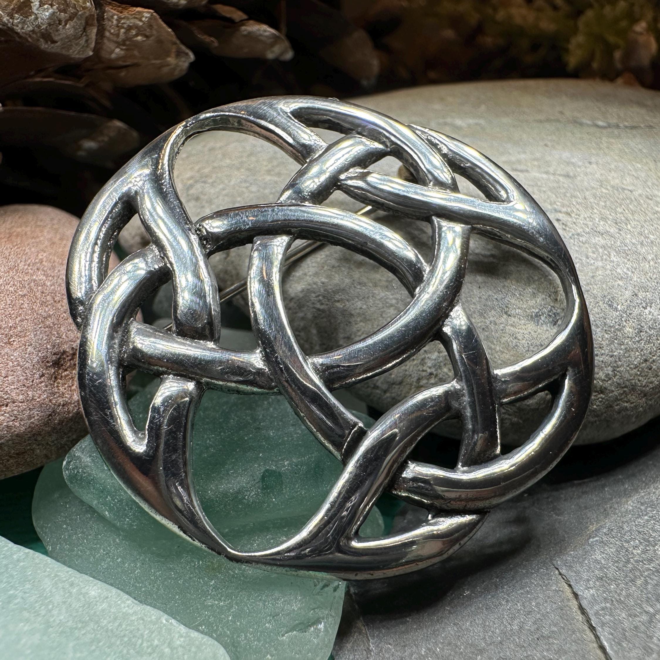 Emblem Celtic Knot Brooch