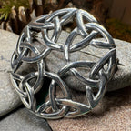 Trinity Celtic Knot Brooch