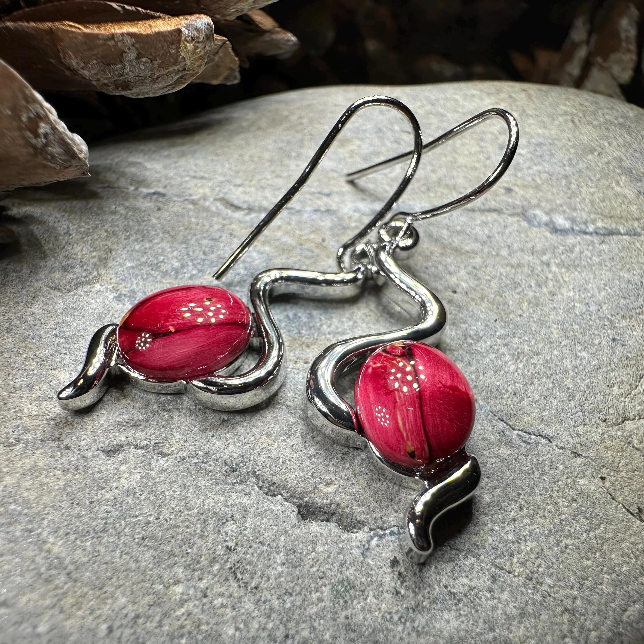 Heathergems Celtic Wiggle Earrings