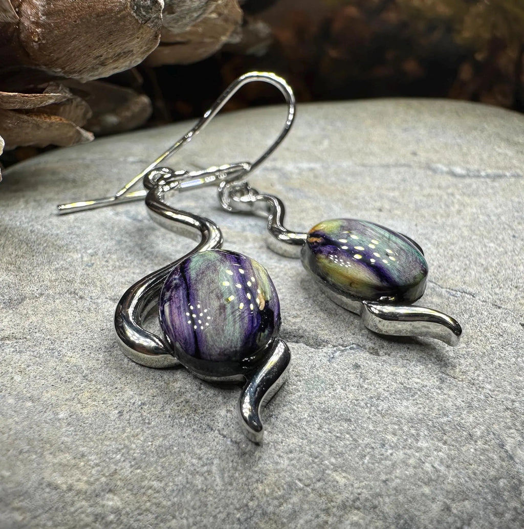 Heathergems Celtic Wiggle Earrings